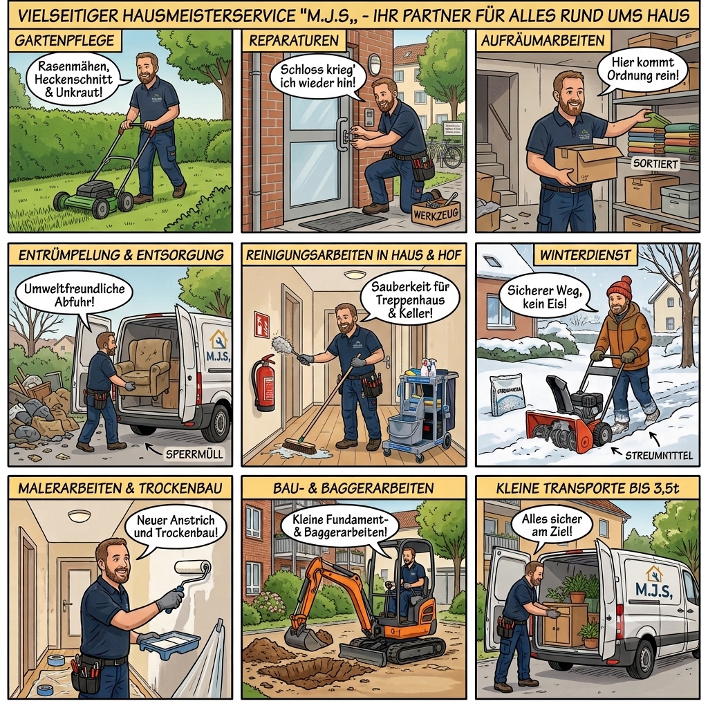 Unsere Leistungen im Comic-Überblick